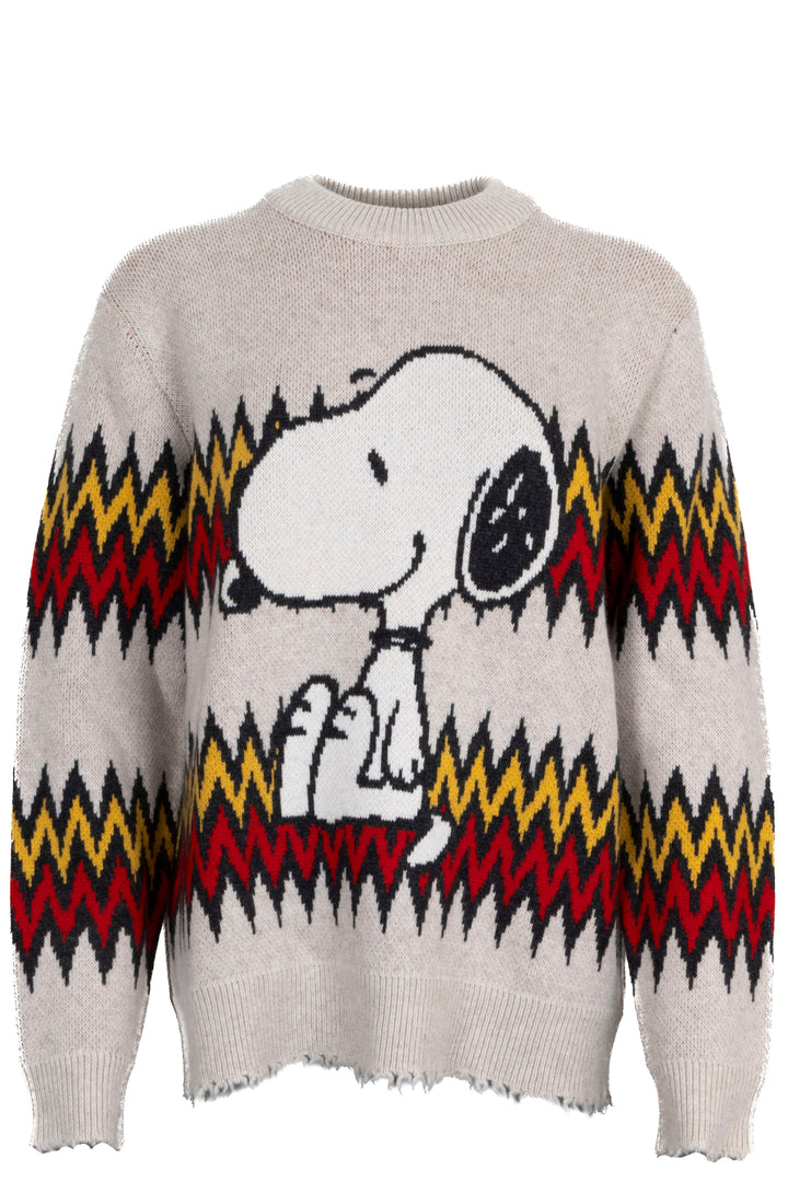 ALANUI x The Peanuts Snoopy Sweater Wool Beige