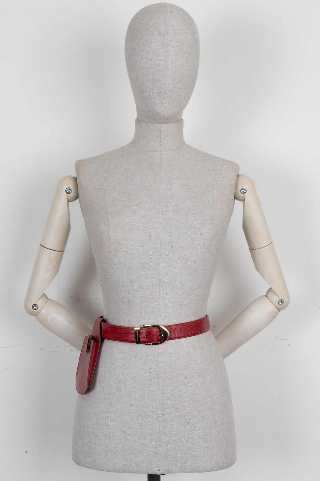 LOUIS VUITTON Sherwood Belt Bag Epi Leather Red