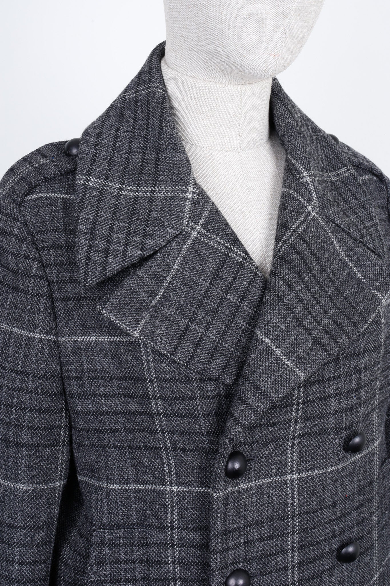 CHRISTIAN DIOR Logo Wool Coat – REAWAKE
