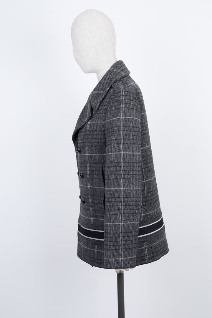 CHRISTIAN DIOR Logo Wool Coat