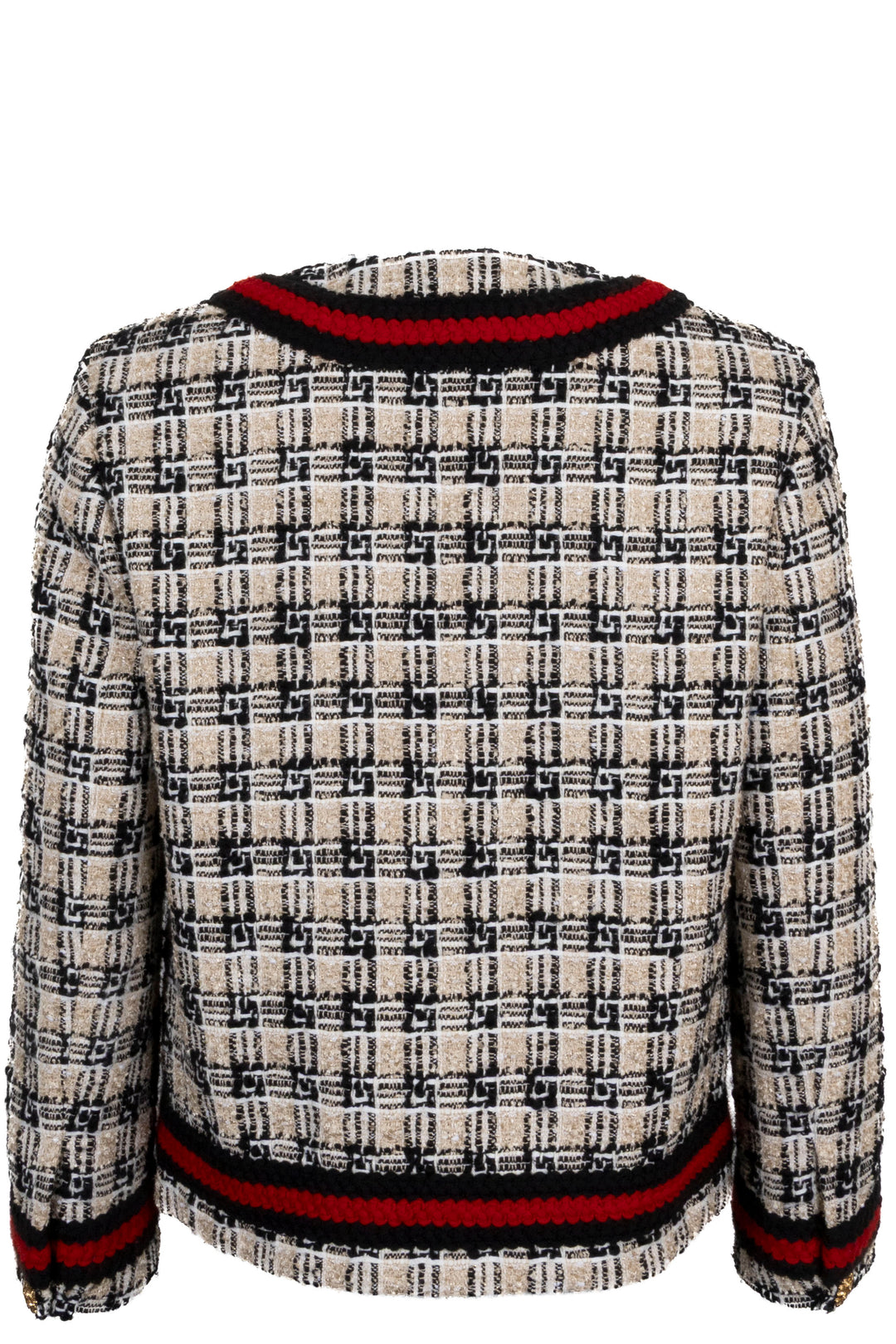GUCCI Square G Tweed Jacket Black