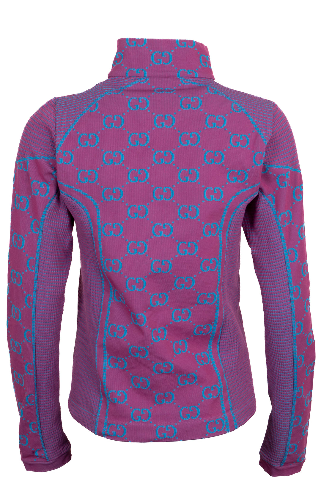 GUCCI GG Tubular Longsleeve Jersey Purple