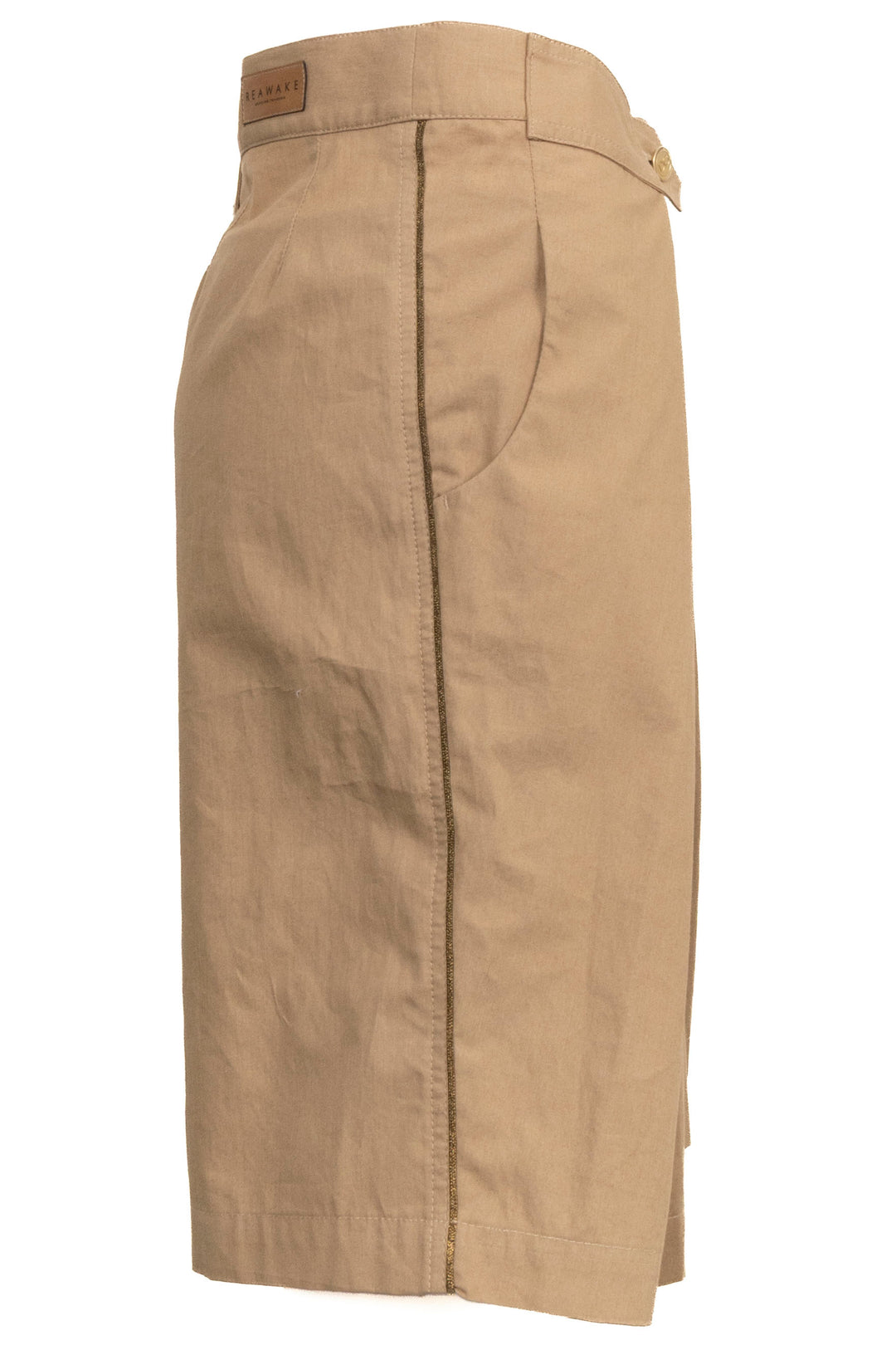 UNFOLD Pleated Bermudas