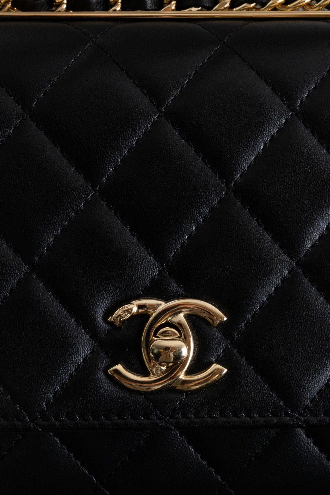 CHANEL Trendy WOC Lambskin Black