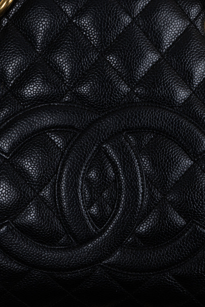 CHANEL GST Bag Caviar Black