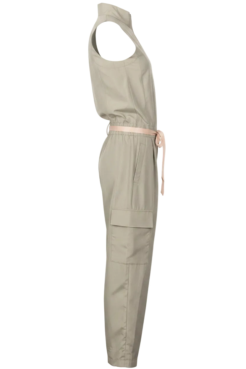 UNFOLD Silk Overall Sage
