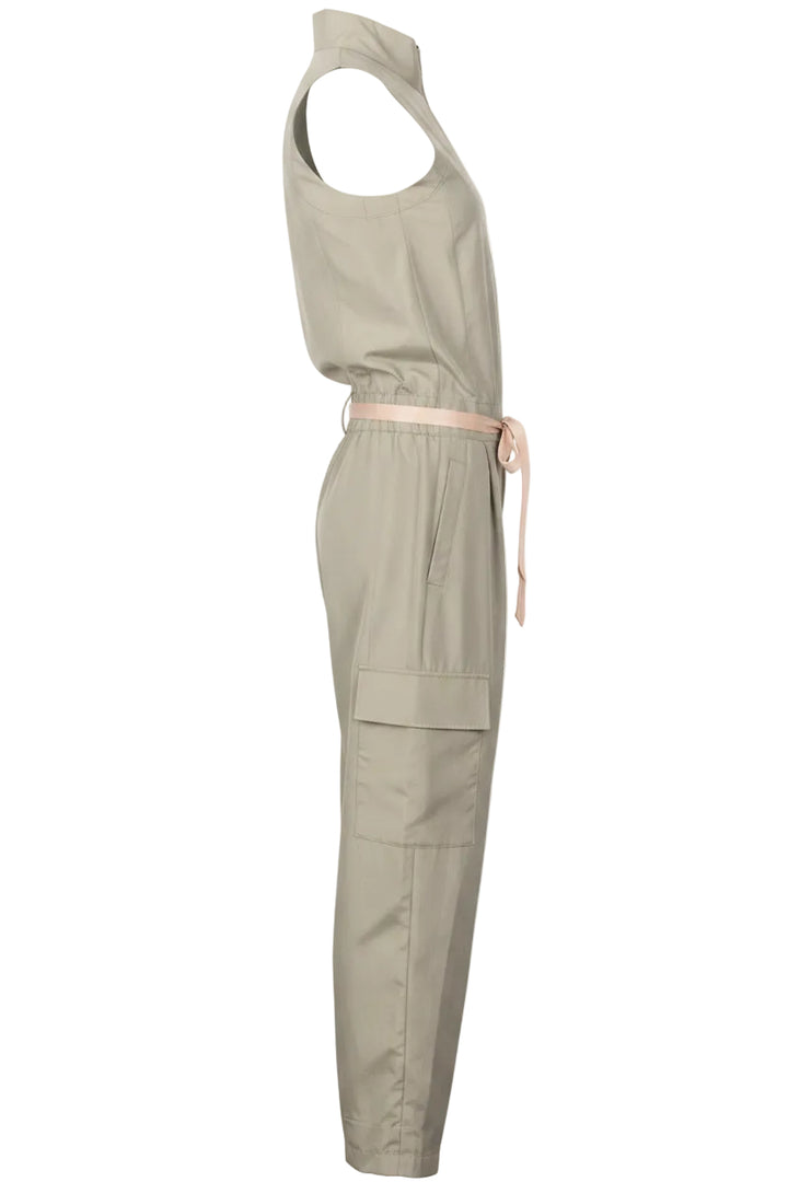 UNFOLD Silk Overall Sage