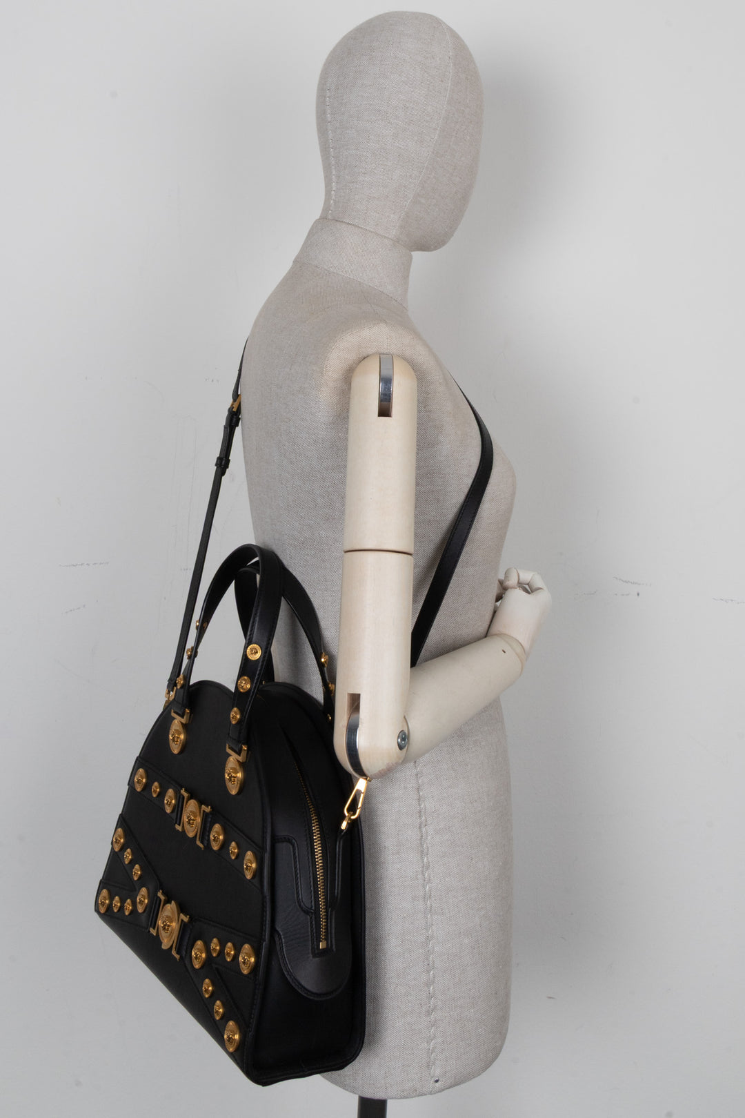 VERSACE Medusa Medaillons Bag Black
