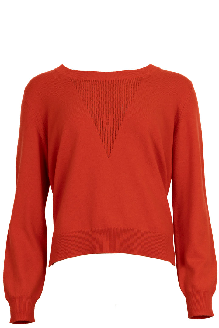 HERMÈS H Knit Cashmere Orange