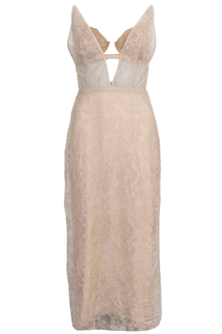 GUCCI Dress Lace Nude