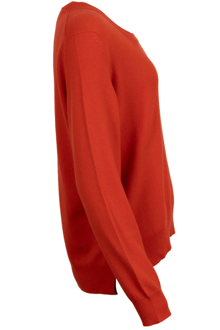 HERMÈS H Knit Cashmere Orange