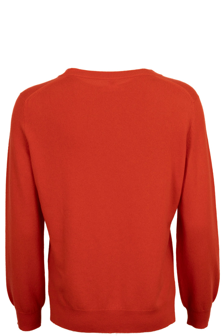 HERMÈS H Knit Cashmere Orange