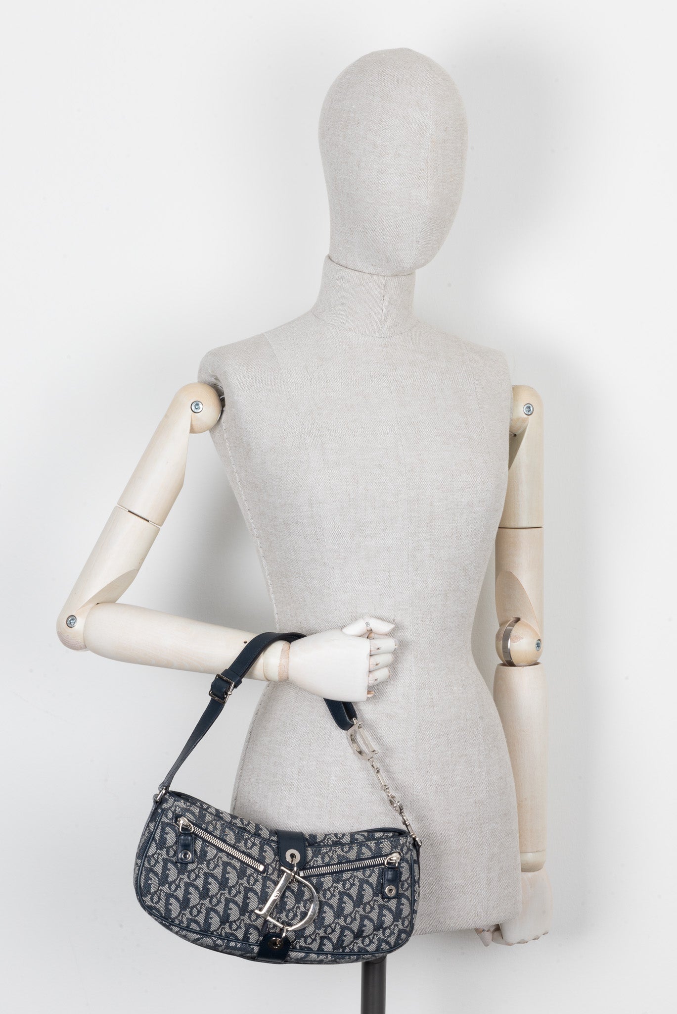 CHRISTIAN DIOR Vintage Trotter Charm Bag Diorissimo Canvas – REAWAKE