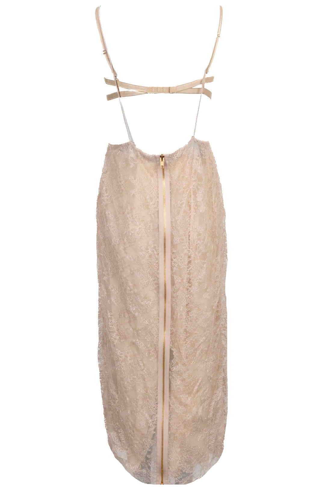 GUCCI Dress Lace Nude