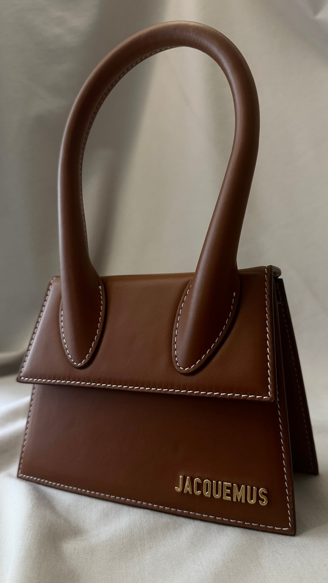 JACQUEMUS Le Chiquito Moyen Bag Brown