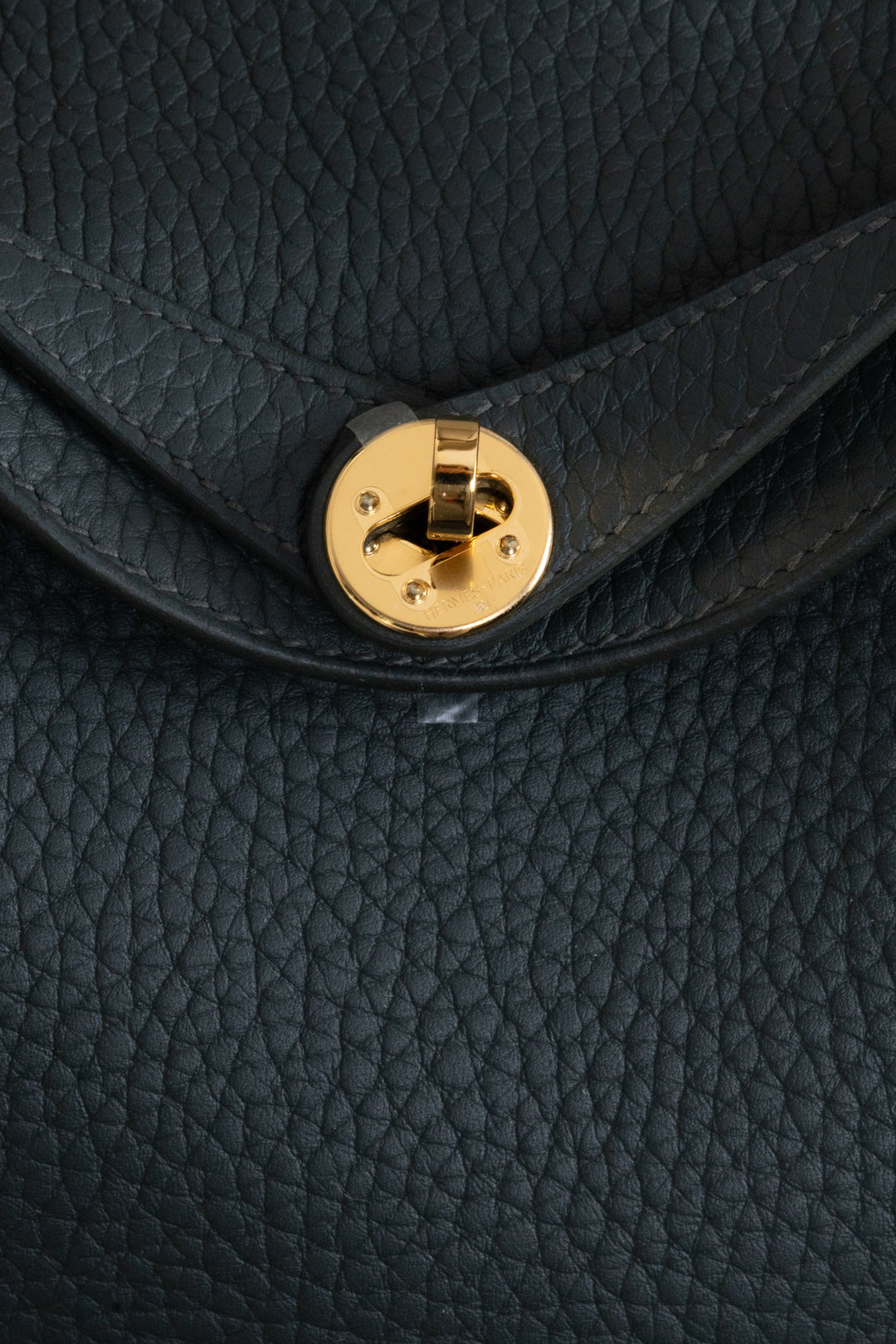 HERMÈS Mini Lindy Clemence Vert Mangrove