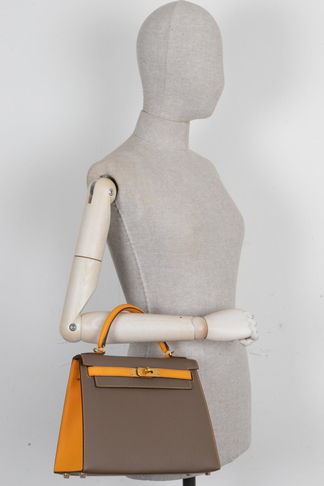 HERMÈS Kelly 28 Sellier HSS Epsom Etoupe