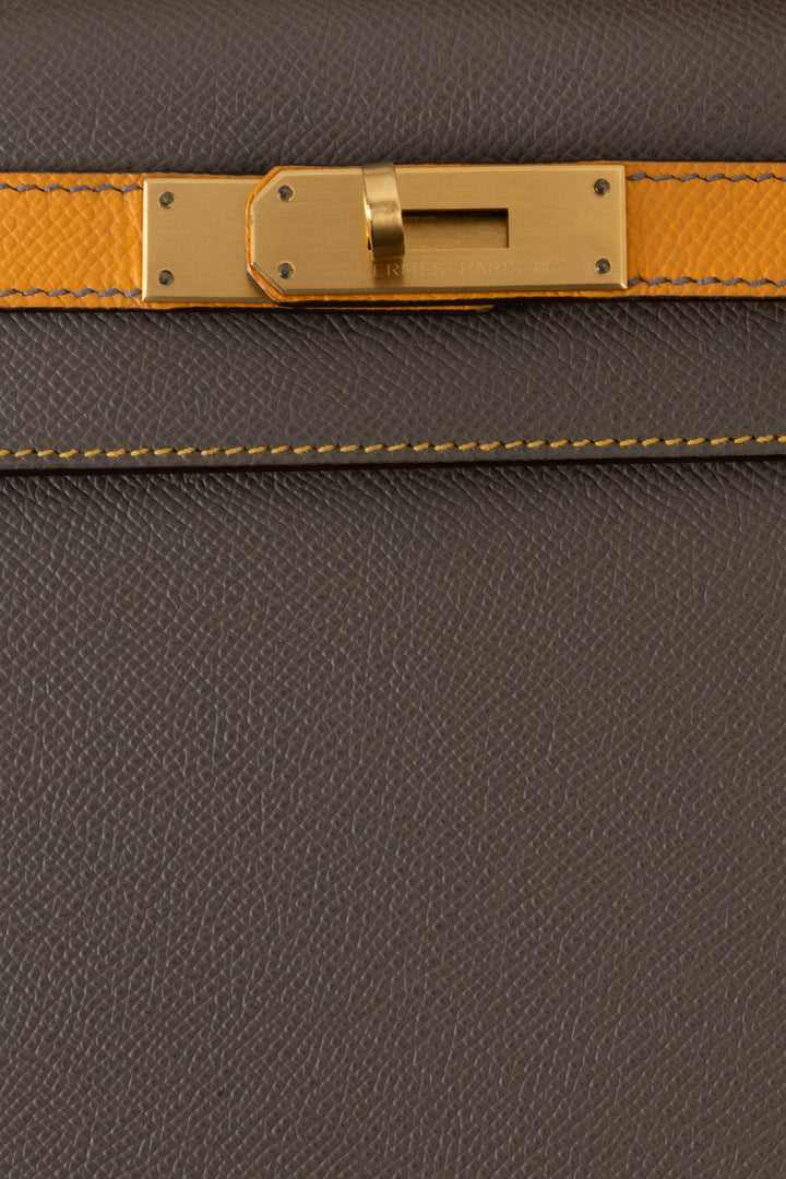 HERMÈS Kelly 28 Sellier HSS Epsom Etoupe