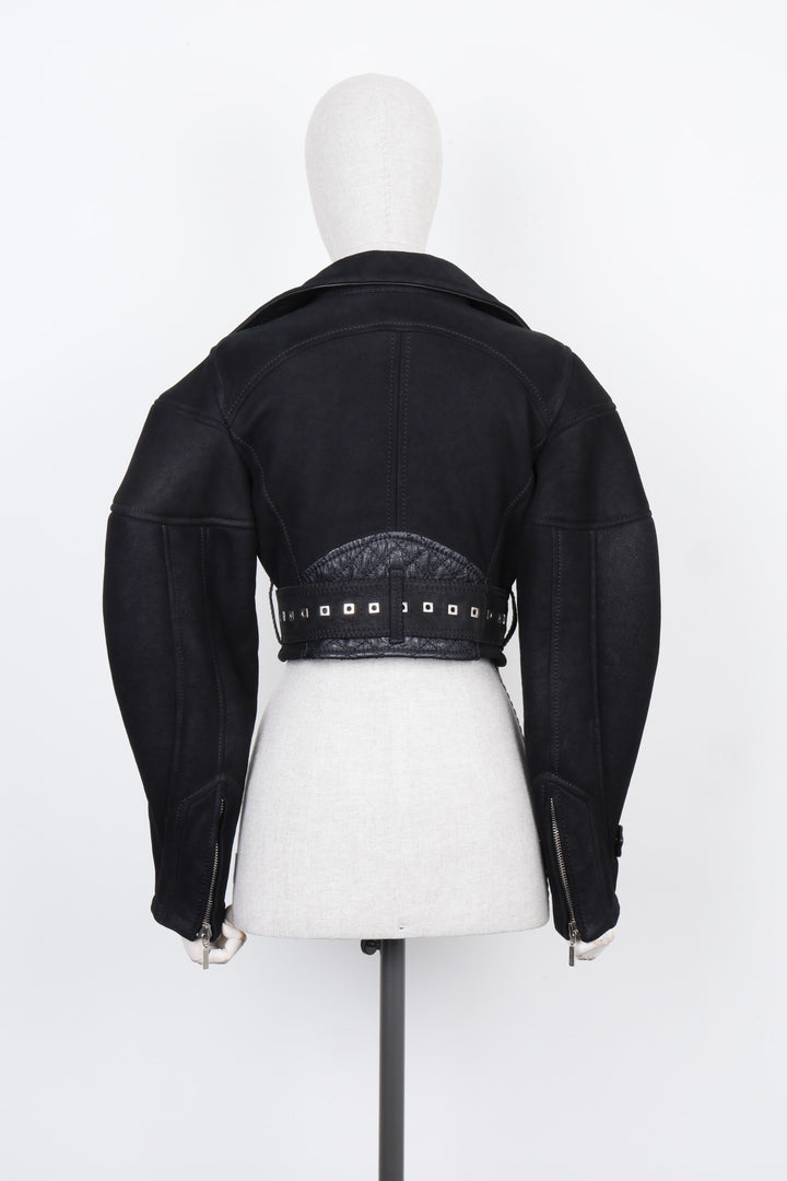 REAWAKE Atelier Shearling Jacket Black