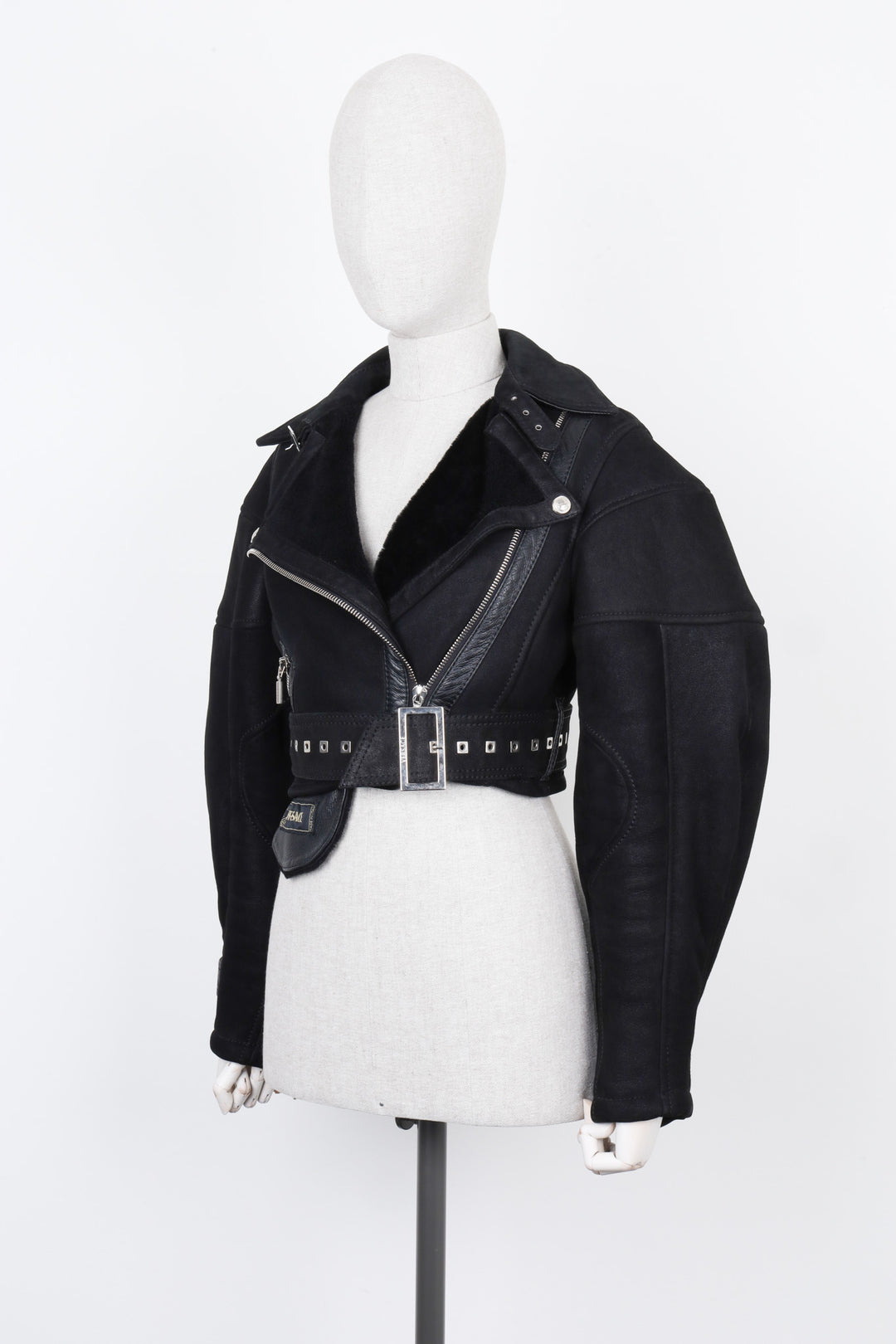 REAWAKE Atelier Shearling Jacket Black