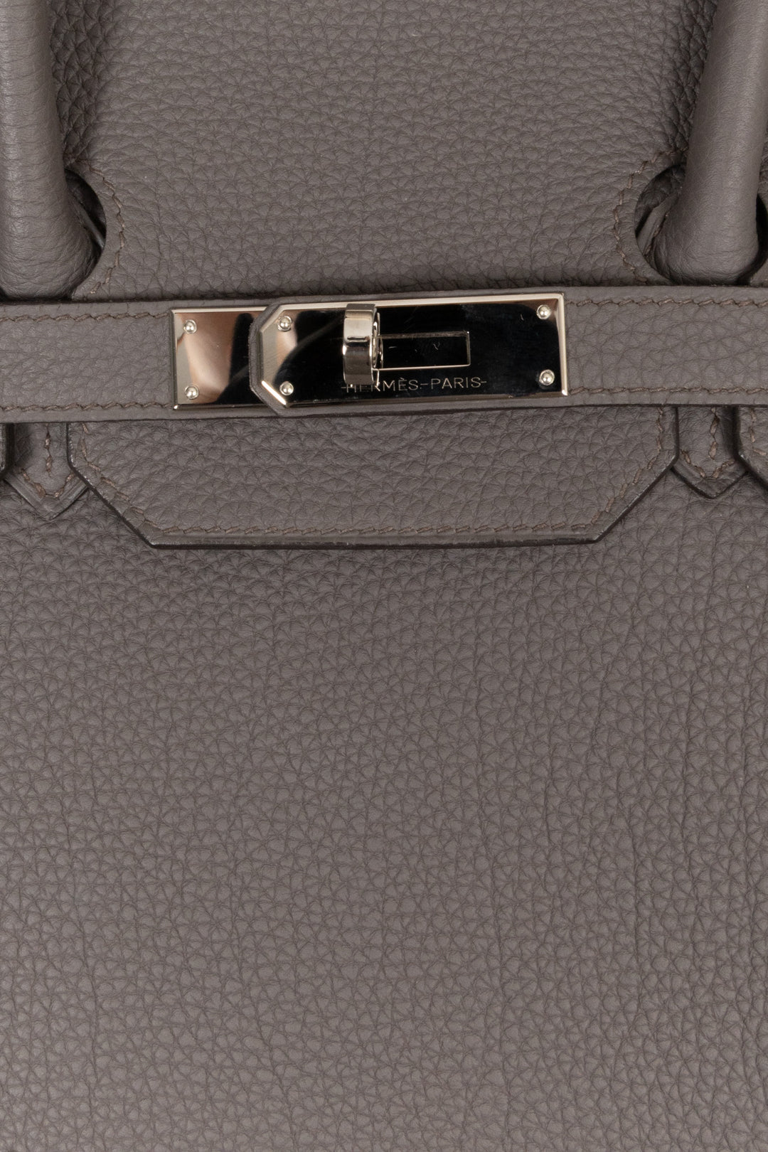 HERMÈS Birkin 35 Togo Gris Etain Palladium Hardware