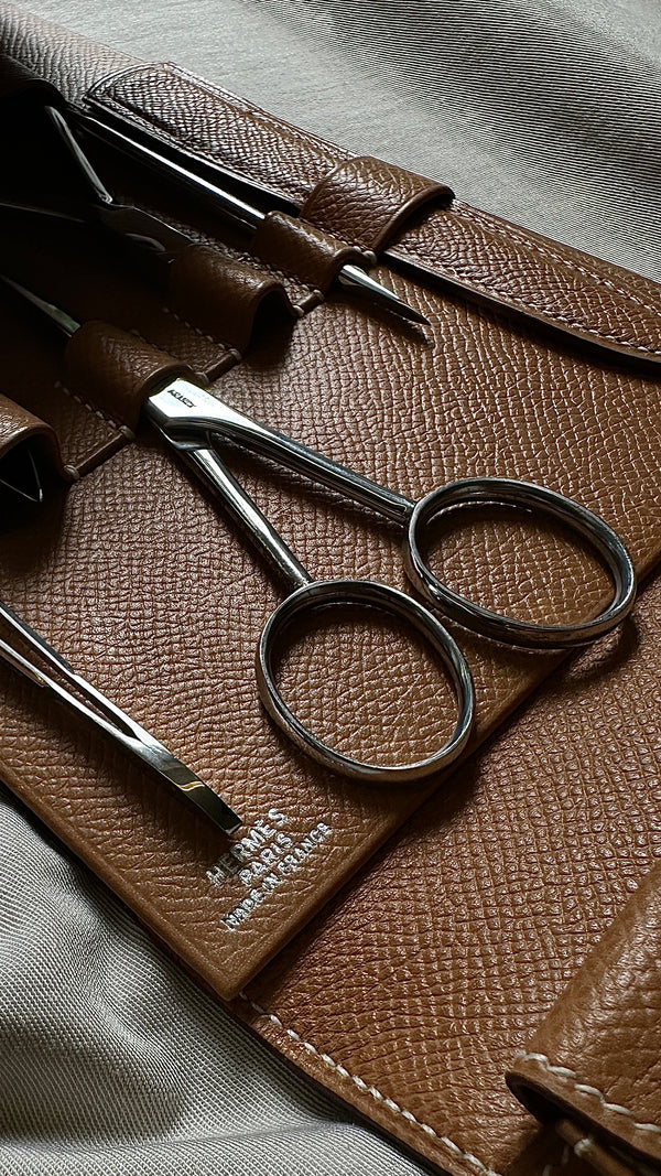 HERMÈS Nail Set Epsom Gold