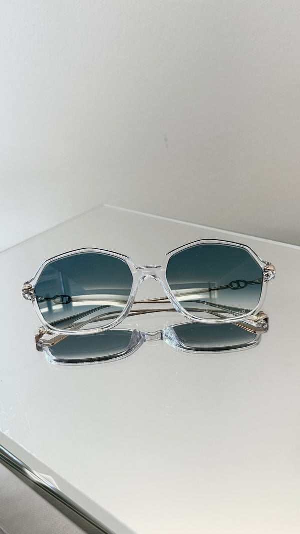 Lunettes de soleil CHRISTIAN DIOR DiorLink2 Champagne
