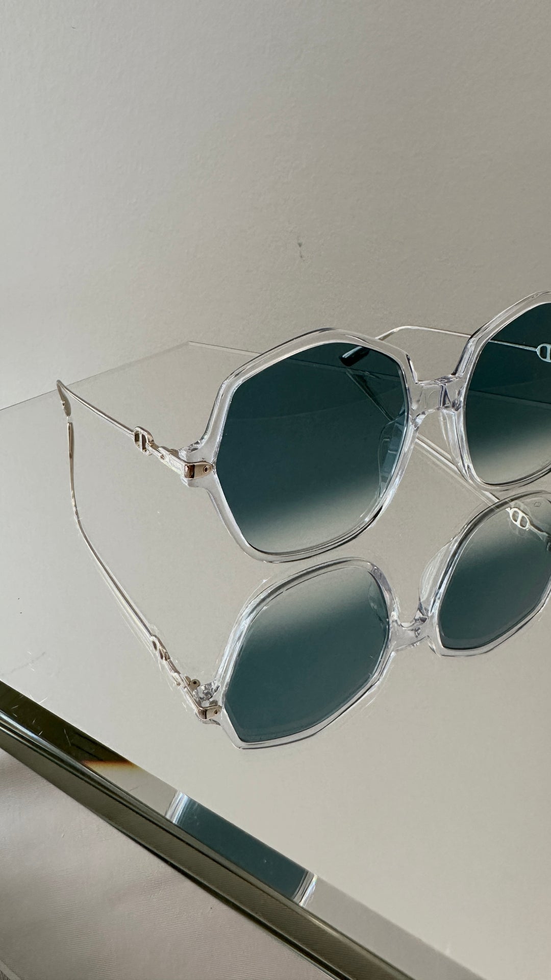 CHRISTIAN DIOR DiorLink2 Sunglasses Champagne