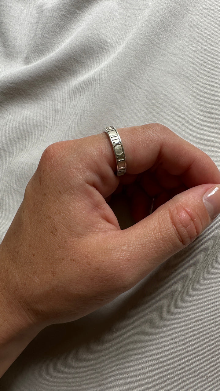 Bague Atlas en argent TIFFANY&amp;CO.
