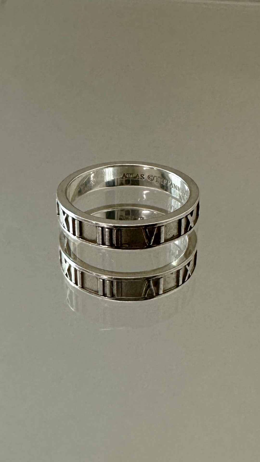 Bague Atlas en argent TIFFANY&amp;CO.