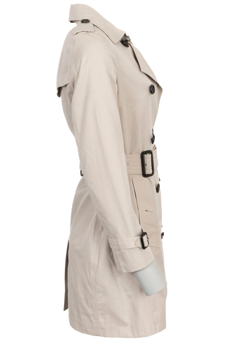 BURBERRY Trench-coat ceinturé beige