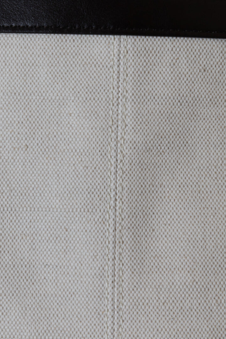 BOTTEGA VENETA Large Flip Flap Tote Canvas Off-White