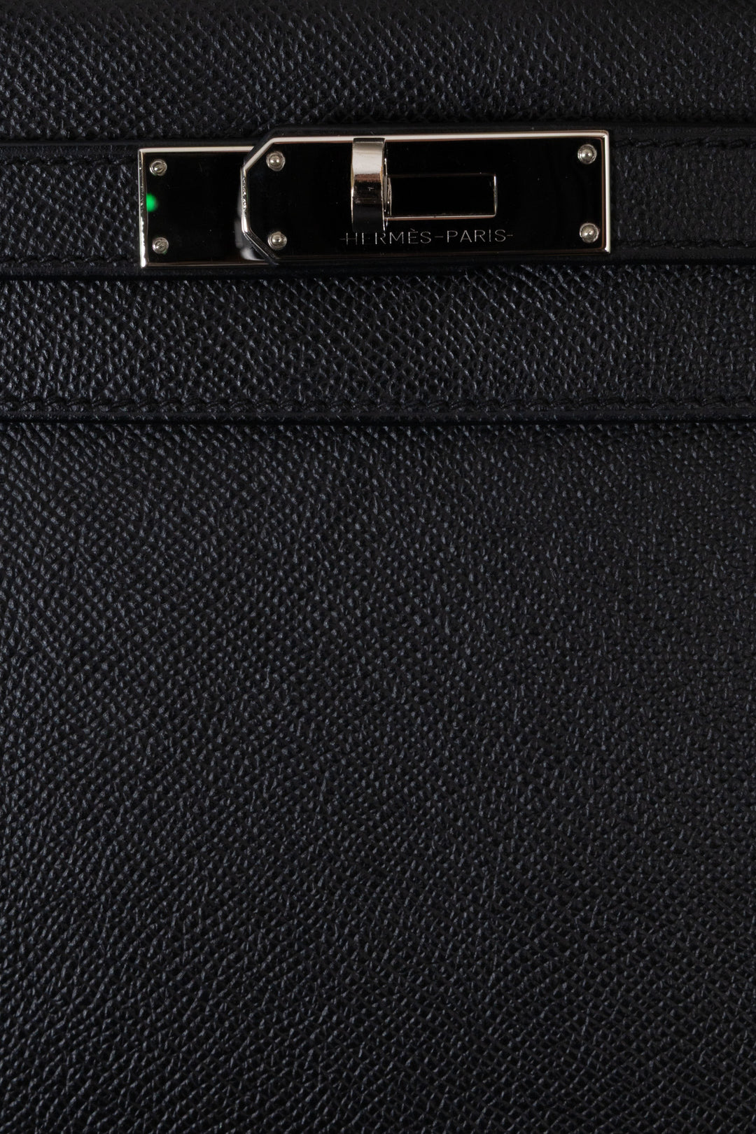 HERMÈS Kelly 28 Epsom Sellier Noir