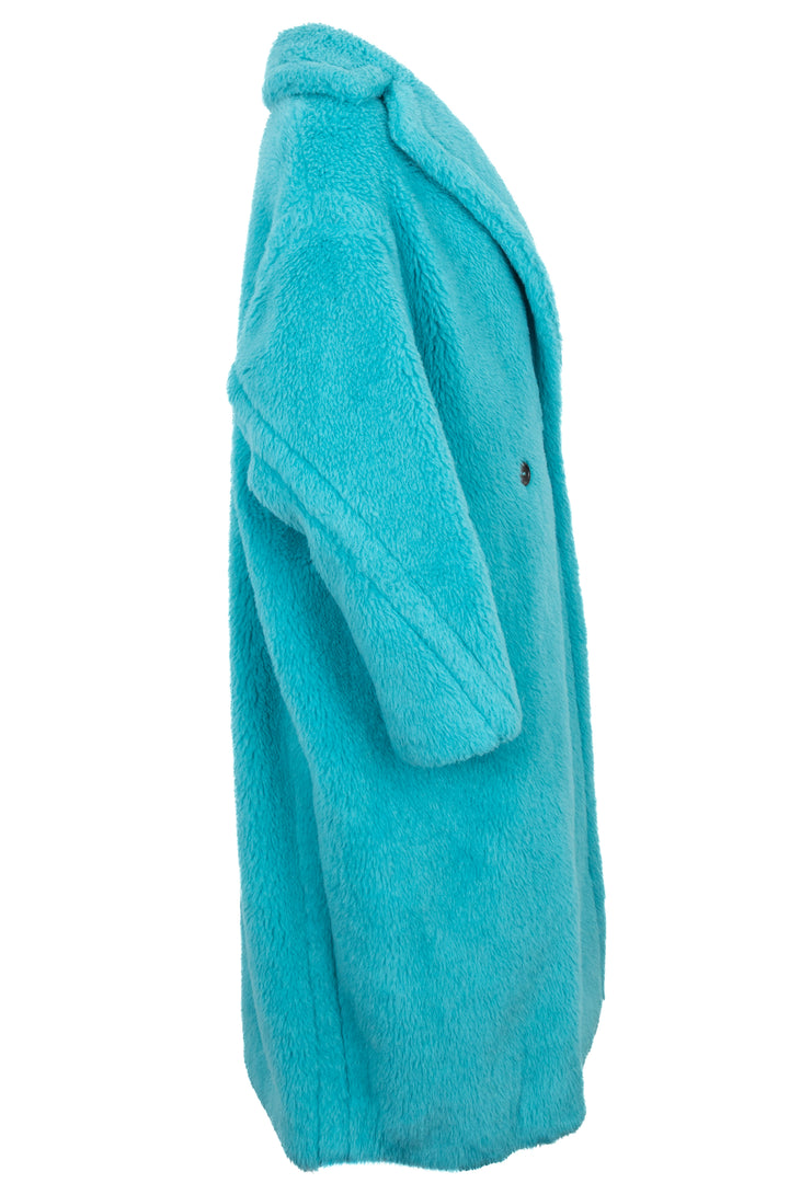 Manteau Teddy Icon MAX MARA Turquoise