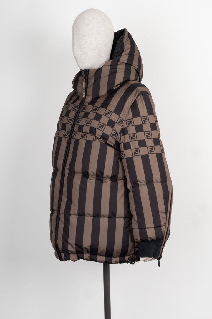 FENDI Reversible Zipped Sleeves Down Jacket