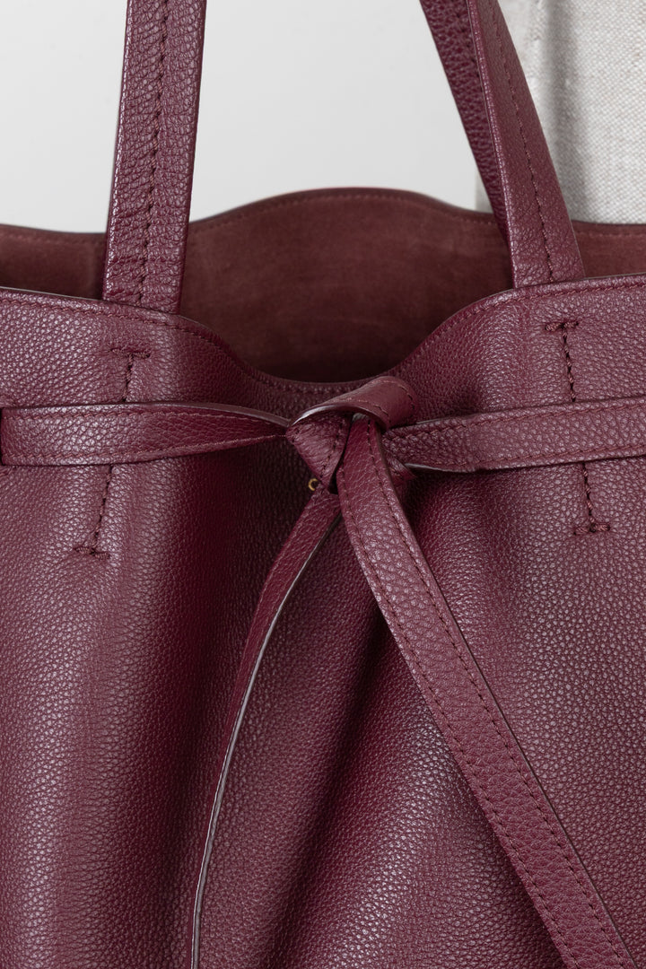 CELINE Cabas Phantom Tote Burgundy