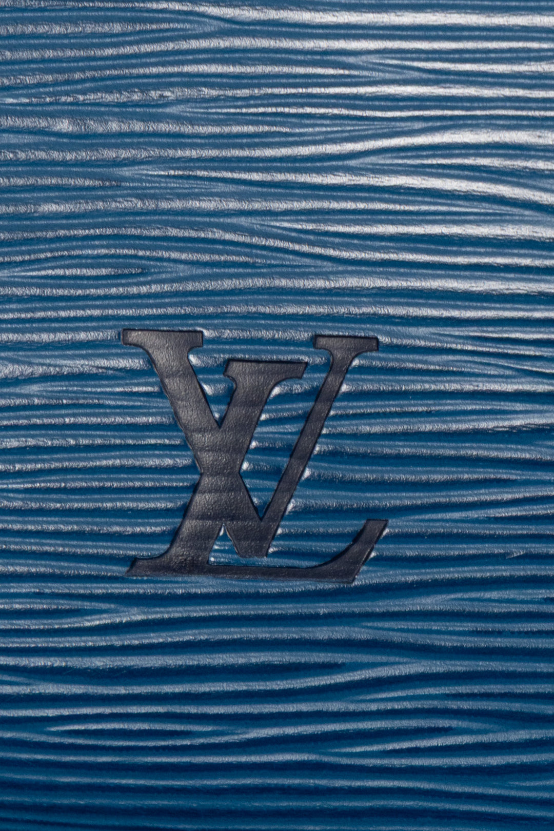 LOUIS VUITTON Pont Neuf Bag Epi Leather Blue