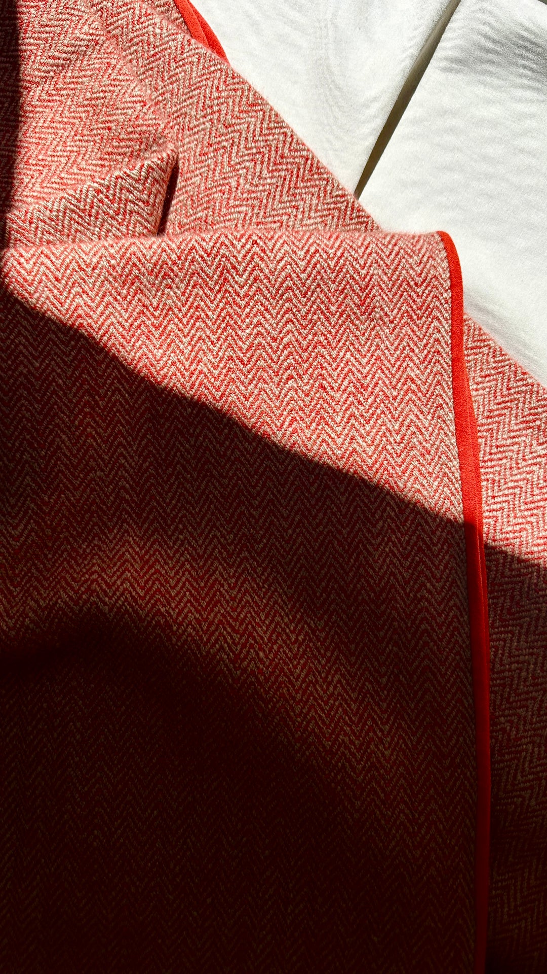 HERMÈS Swing Blanket Cashmere Ginger