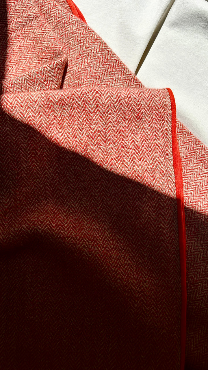 HERMÈS Swing Blanket Cashmere Ginger