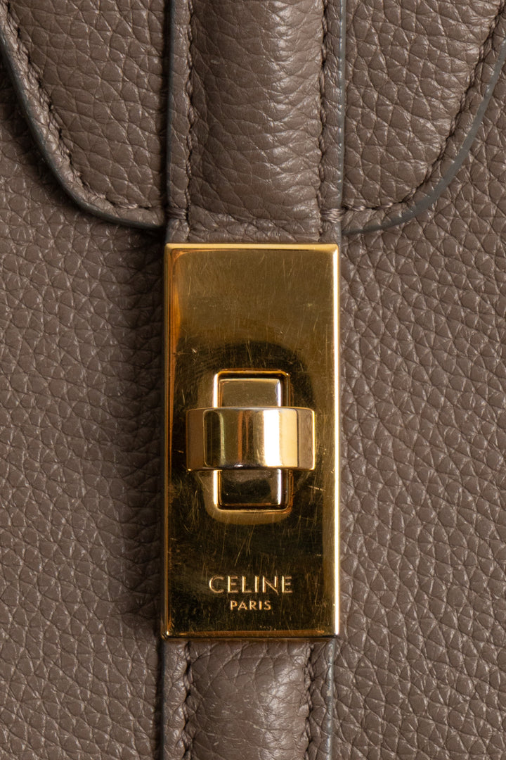 CELINE 16 Bag Classic Leather Taupe