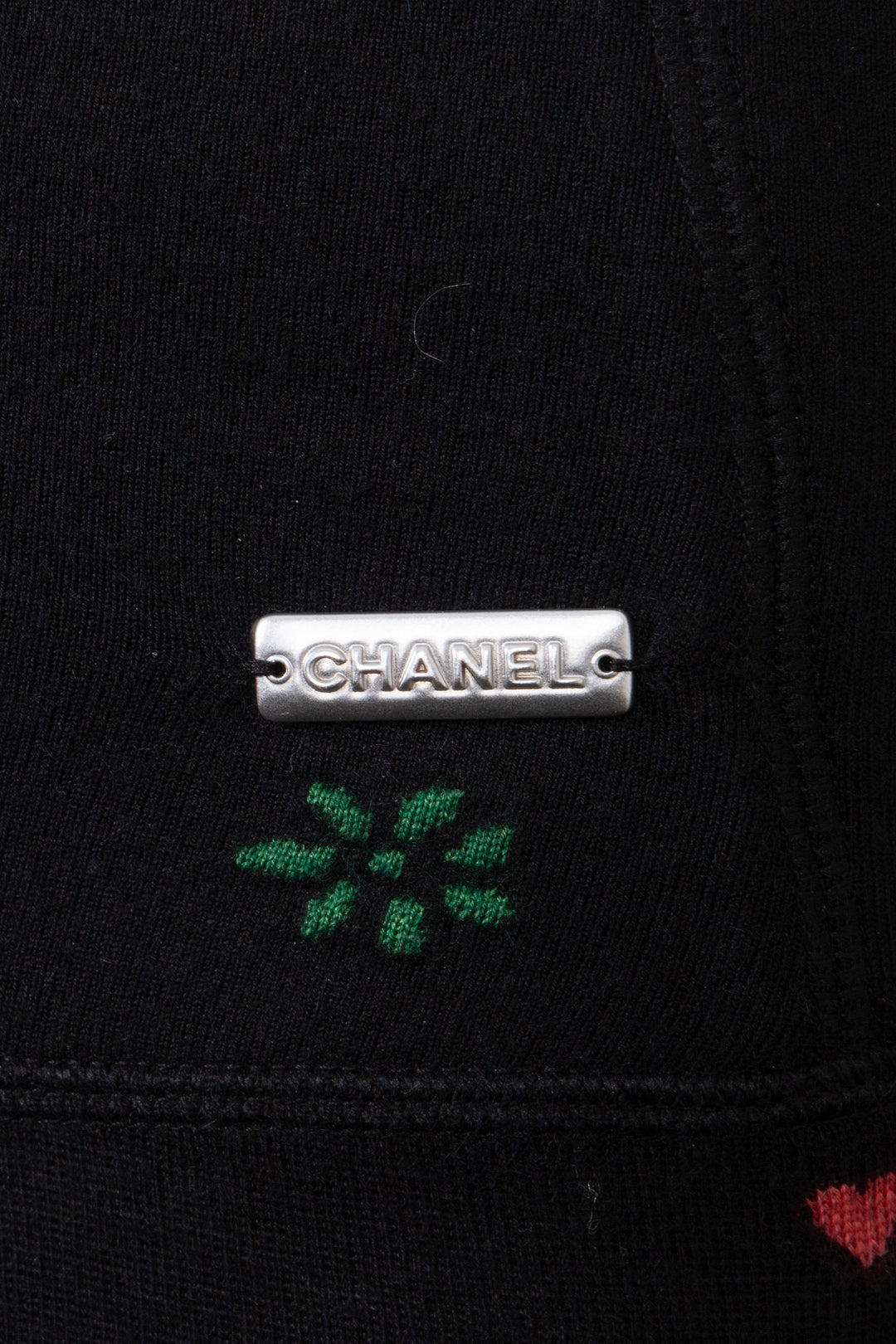 CHANEL 2022 Coco Neige Leggings Cashmere Black