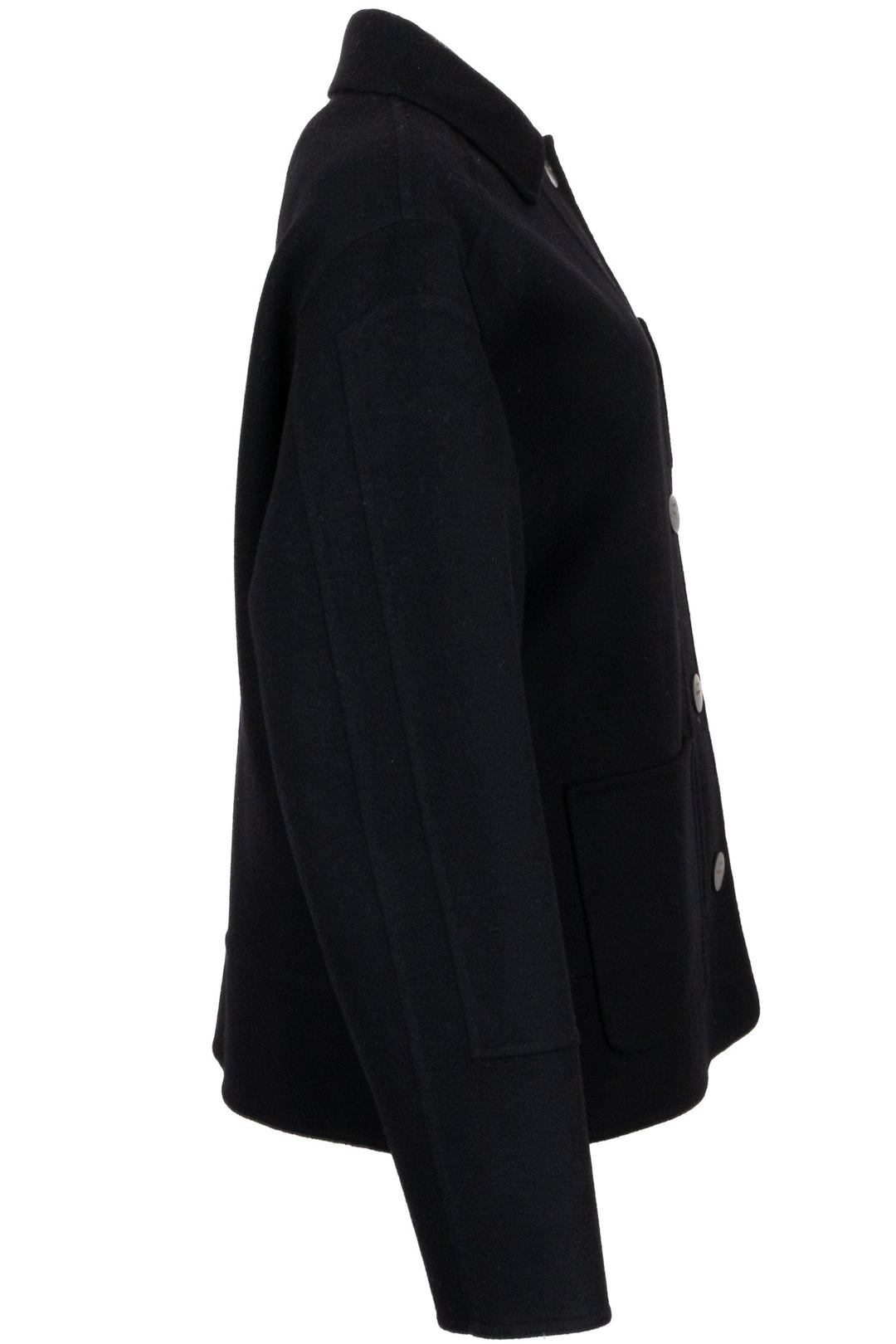 LOEWE Anagram Patch Pocket Jacket Wool Black