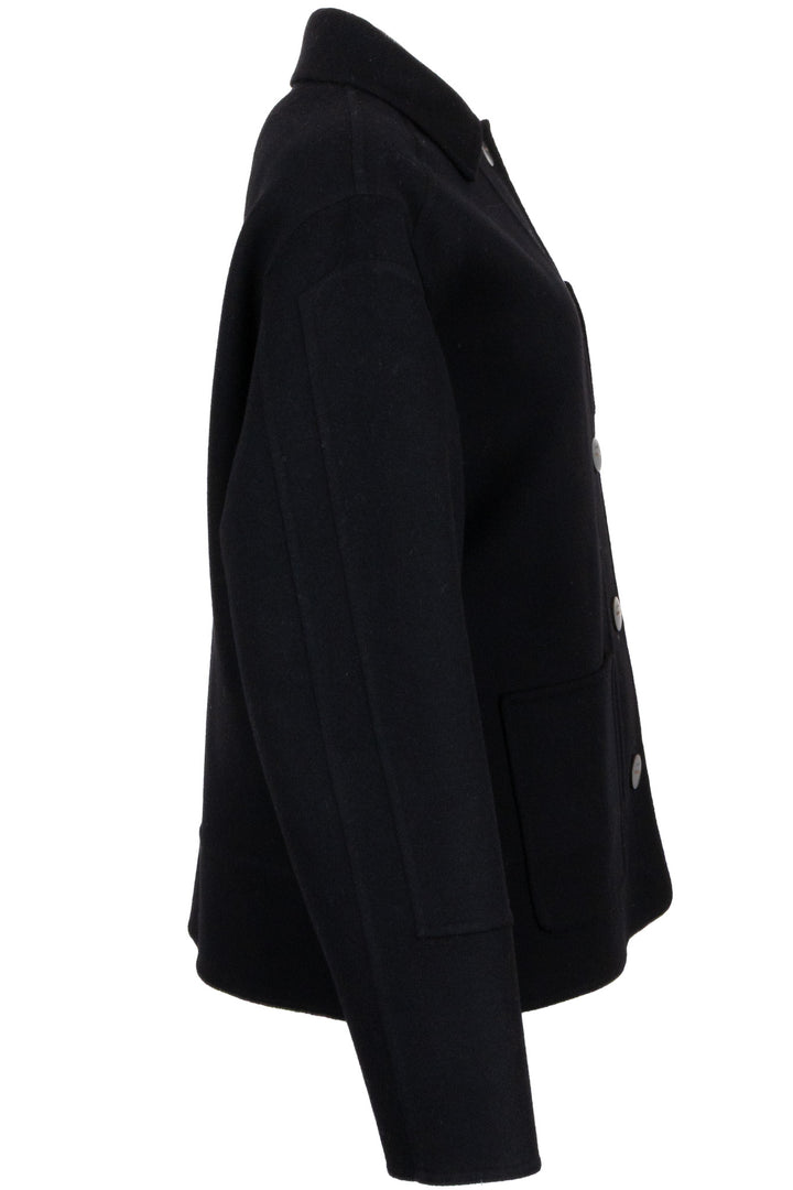 LOEWE Anagram Patch Pocket Jacket Wool Black