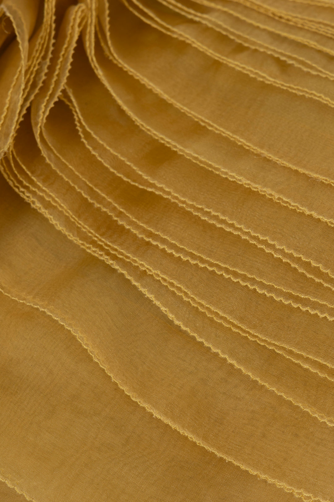 GUCCI Flower One Shoulder Silk Chiffon Maxi Dress Gold Black