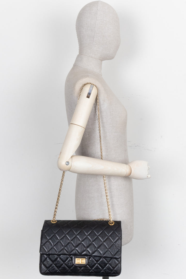 CHANEL 2.55 Large Black