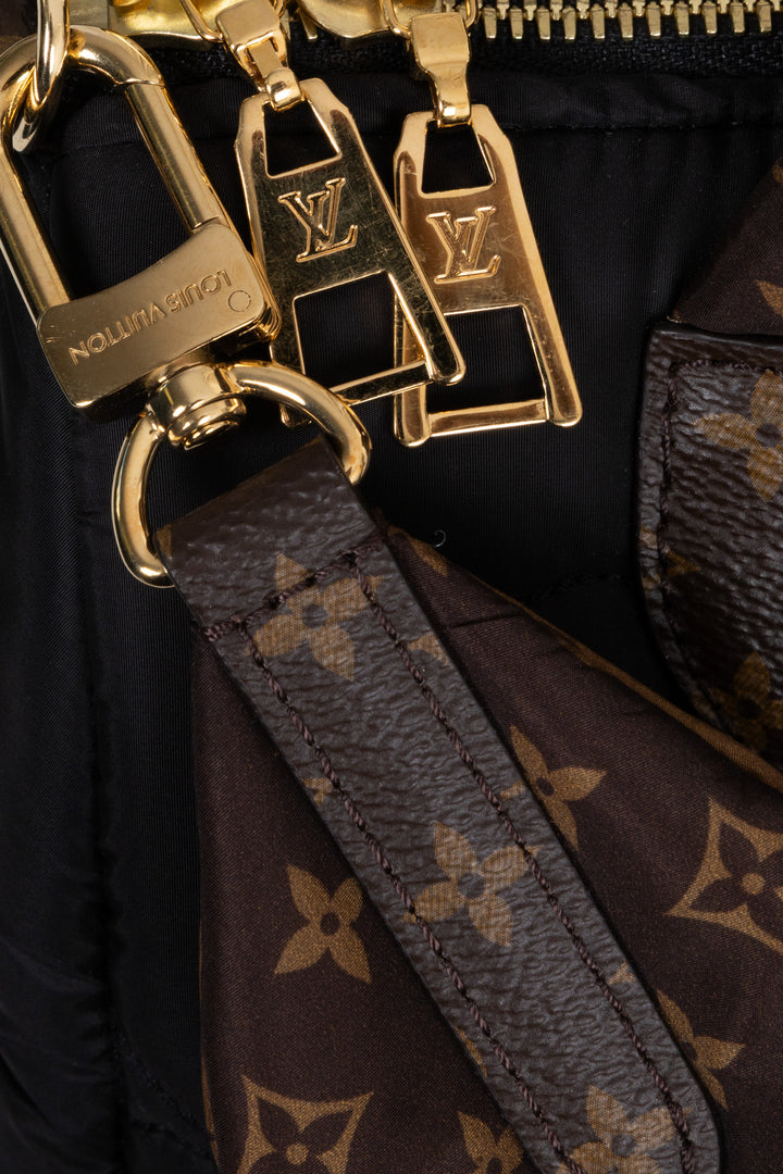 LOUIS VUITTON Pillow Speedy Bandoulière MNG 25 Nylon Black