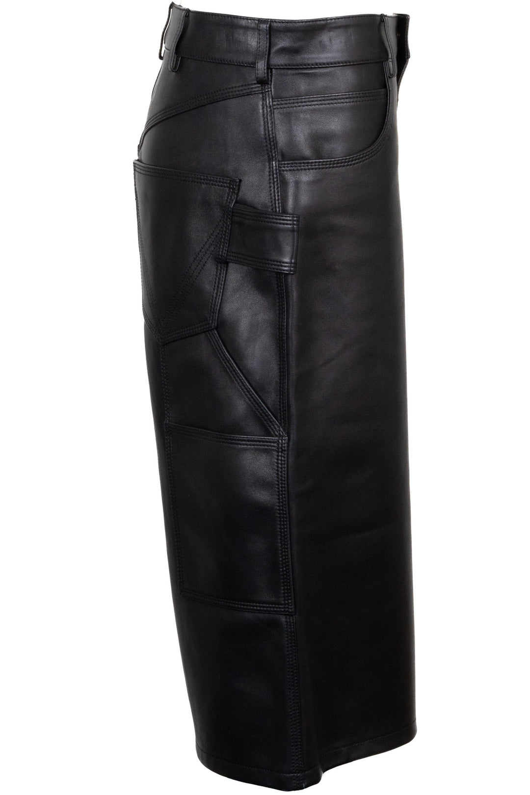BOTTEGA VENETA 2020 Boxing Shorts Leather Black
