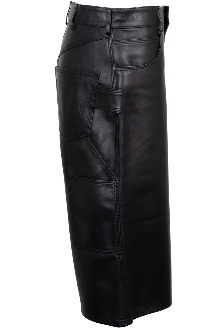 BOTTEGA VENETA 2020 Boxing Shorts Leather Black