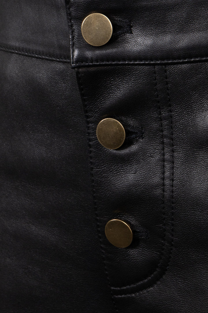 BOTTEGA VENETA 2020 Boxing Shorts Leather Black