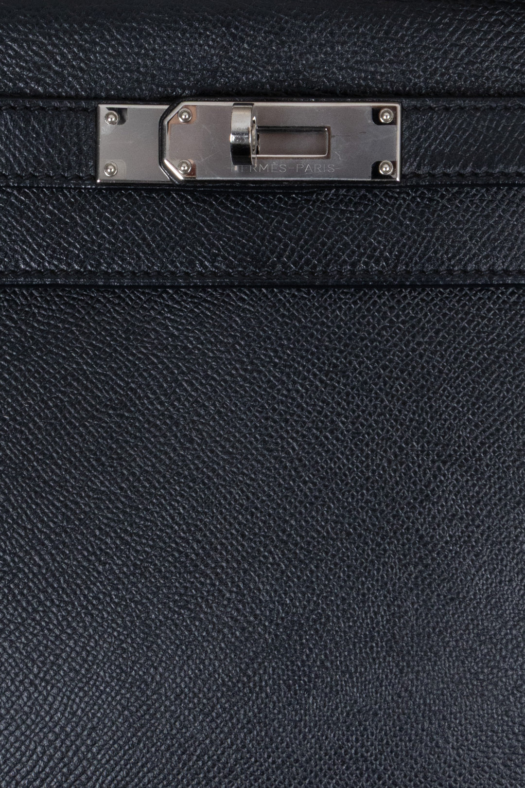 HERMÈS Kelly 28 Sellier Epsom Black